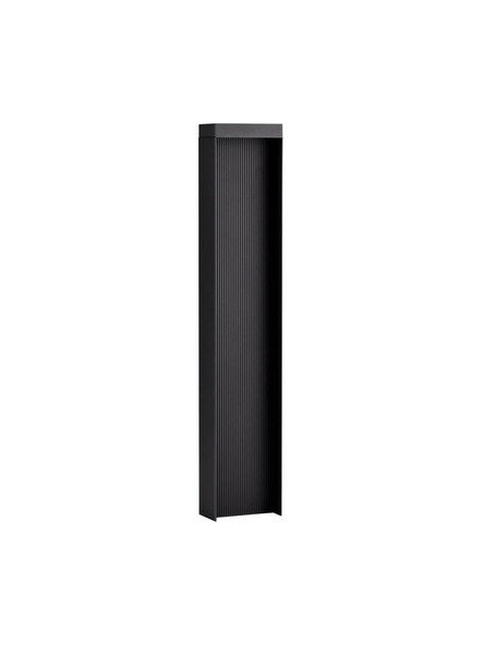 Nova Luce LED Wegeleuchte Alley 8W warmweiss 3000K IP65 salzwasserfest Anthrazit Aluminium 70cm 9136424