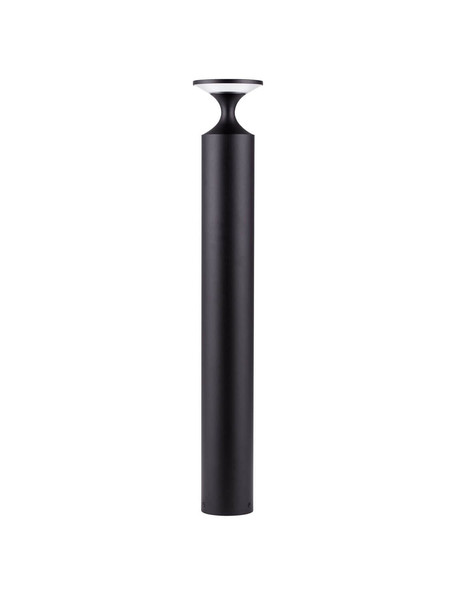 Nova Luce LED Wegeleuchte Pistillo 13W warmweiss 3000K IP65 salzwasserfest Schwarz Aluminium 90cm 9136426