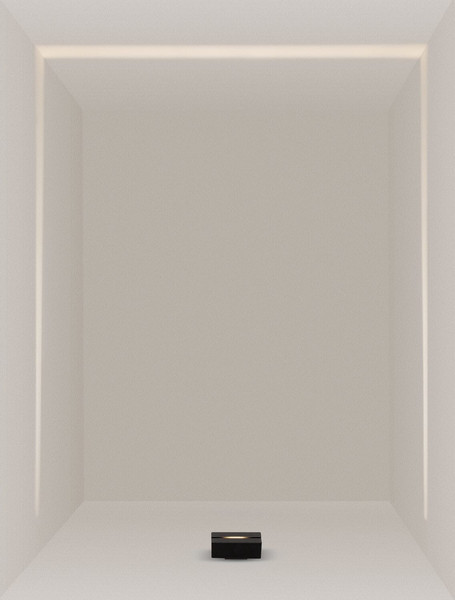 Nova Luce LED Fassadenleuchte Dio 4W warmweiss 3000K IP65 Schwarz Aluminium 15,5x8,5cm 9136450