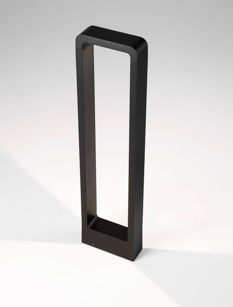 Nova Luce LED Wegeleuchte Minimal 7W warmweiss 3000K IP65 salzwasserfest Schwarz Aluminium 65cm 9176112