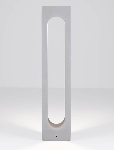 Nova Luce LED Wegeleuchte Stage 6W warmweiss 3000K IP65 salzwasserfest Grau Beton 70cm 9186708