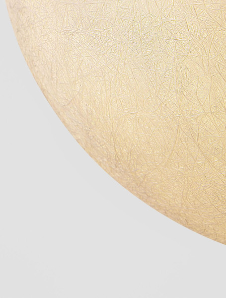 Nova Luce Außen-Pendelleuchte Moon E27 IP65 salzwasserfest Weiß Ø50cm 9186712