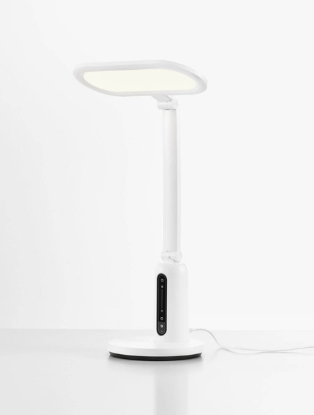 Nova Luce LED Stehleuchte Biolight schwenkbar dimmbar 19W neutralweiss 4000K Weiß Aluminium 58cm 9416977