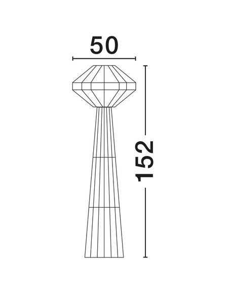 Nova Luce Stehleuchte Abby E27 Natur Blau Gelb Seil 152cm 9586616