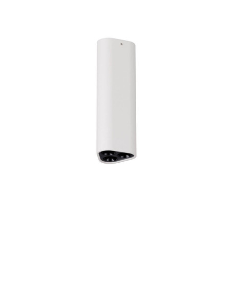 Nova Luce LED Deckenleuchte Etho 6W warmweiss 3000K Weiß Aluminium 15x5cm 9695102