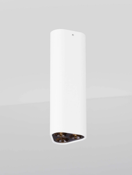 Nova Luce LED Deckenleuchte Etho 6W warmweiss 3000K Weiß Aluminium 15x5cm 9695102