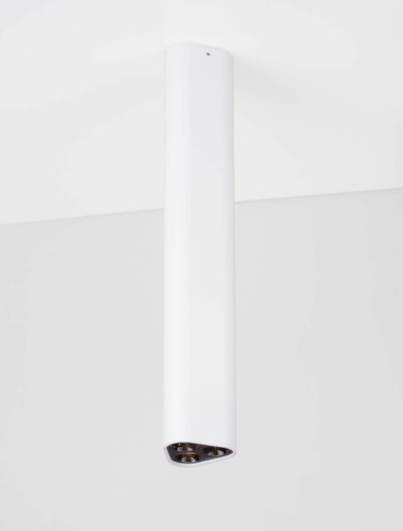 Nova Luce LED Deckenleuchte Etho 6W warmweiss 3000K Weiß Aluminium 30x5cm 9695106