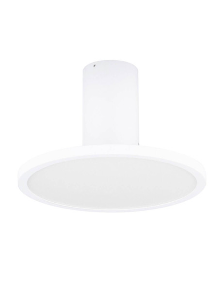 Nova Luce LED Deckenleuchte Ekei 14W warmweiss 3000K Weiß Aluminium Ø20cm 9695110