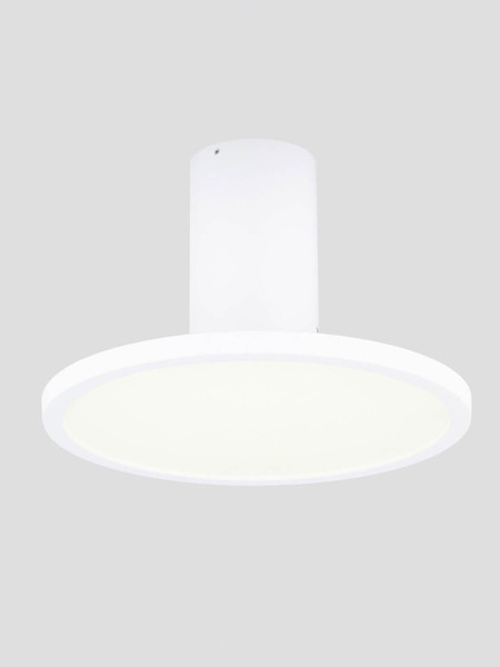 Nova Luce LED Deckenleuchte Ekei 14W warmweiss 3000K Weiß Aluminium Ø20cm 9695110