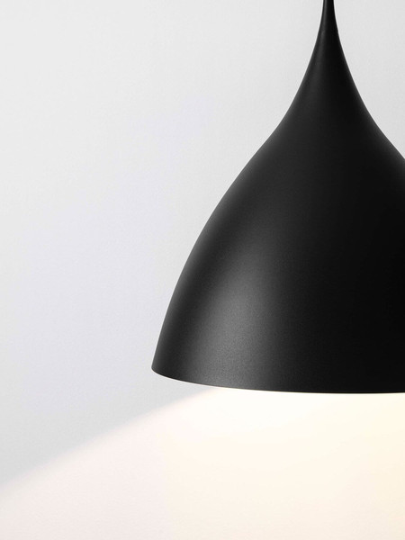 Nova Luce Pendelleuchte Syntopia 3-flammig 3xE27 Schwarz Metall Ø46cm 9695295
