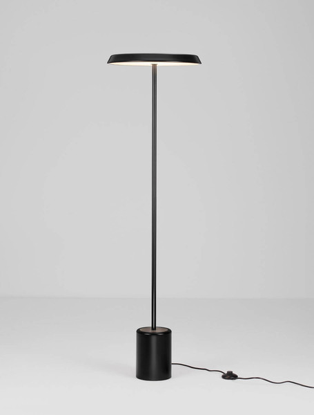Nova Luce LED Stehleuchte Ophelia 27W warmweiss 3000K Schwarz Holz Metall 135cm 9695324