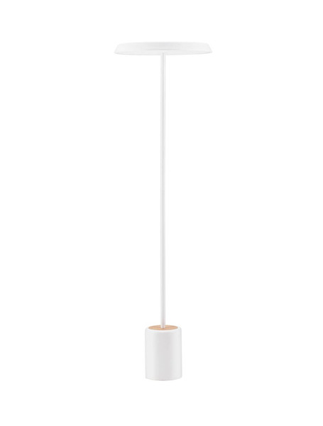 Nova Luce LED Stehleuchte Ophelia 27W warmweiss 3000K Weiß Holz Metall 135cm 9695325