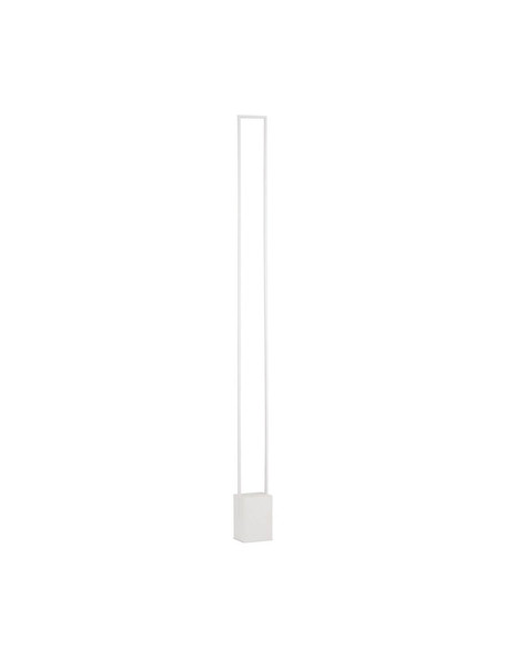 Nova Luce LED Stehleuchte Lithos 26W warmweiss 3000K Weiß Beton 161cm 9919104