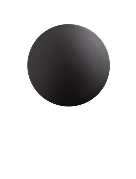 Nova Luce LED Außen-Wandleuchte Copper 16W warmweiss 3000K IP65 salzwasserfest Schwarz Aluminium Ø30cm 9923418