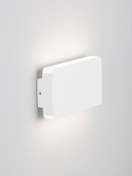 Nova Luce LED Außen-Wandleuchte Artu 10W warmweiss 3000K IP65 Weiß Aluminium 17,5x9,5cm 9971461