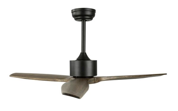 Nova Luce VENTO LED Ventilator Schwarz 18W Warmweiss 32-45x132cm 5231301