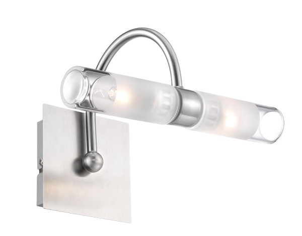 Nova Luce DRITTO Wandleuchte G9 2-fach Weiß IP44 22x12x18cm dimmbar 6310661