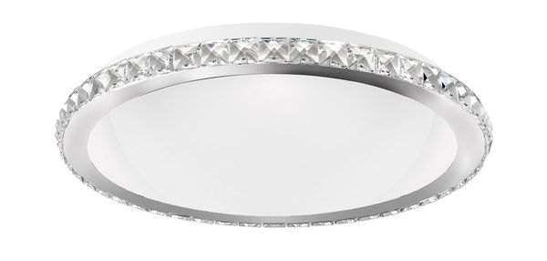 Nova Luce PALERMO Deckenleuchte E27 2-fach Chrom 9x31cm dimmbar 7311401