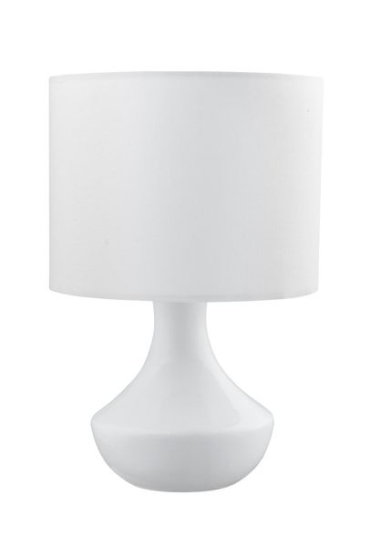 Nova Luce ROSIA Tischleuchte E27 Weiß 26x18cm 7605163