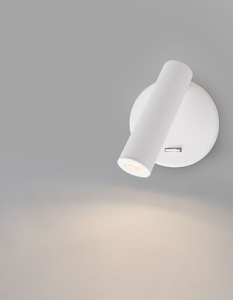 Nova Luce LAREDO LED Wandleuchte Weiß 3W Warmweiss 11x9x11cm 8140521