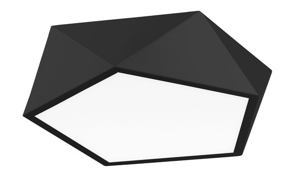Nova Luce DARIUS Deckenleuchte E27 Schwarz 10x40cm dimmbar 8186202