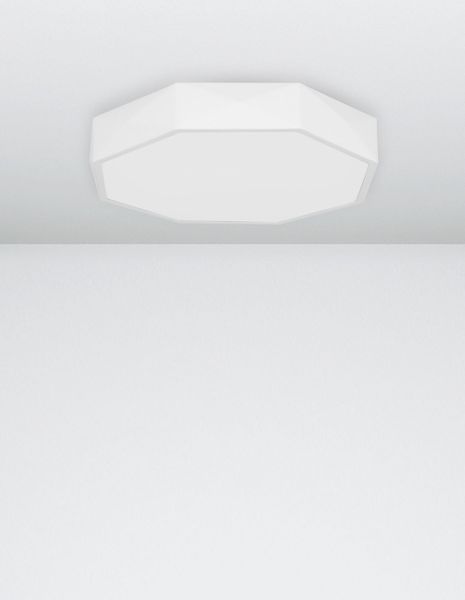 Nova Luce EBEN LED Deckenleuchte Weiß 24W Warmweiss 6x40cm 9001492