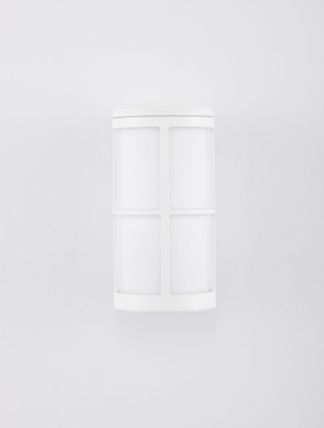 Nova Luce STONE Wandleuchte E27 Weiß 12W IP54 12x15x23cm 9002850