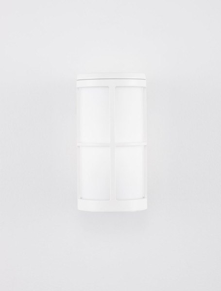 Nova Luce STONE Wandleuchte E27 Weiß 12W IP54 12x15x23cm 9002850
