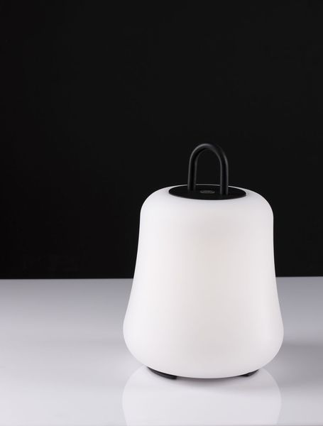 Nova Luce JIGRA LED Dekorative Stehleuchte Schwarz 2W IP54 Warmweiss 16x16x22cm dimmbar 9002877