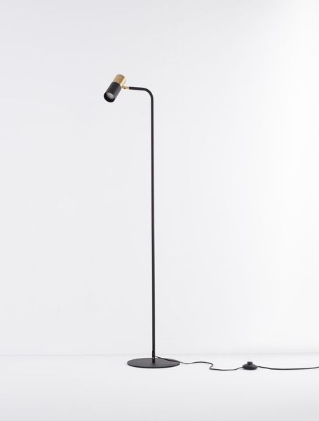 Nova Luce PONGO Stehlampe GU10 Schwarz 135x25cm dimmbar 9010226
