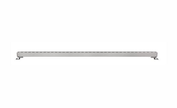 Nova Luce WALL WASHER LED Wandstrahler Nickel 15W IP67 Warmweiss 100x2,5x3,5cm 9011102