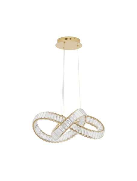 Nova Luce CONCETO LED Pendelleuchte Gold 49W Neutralweiss 120x60cm dimmbar 9019722