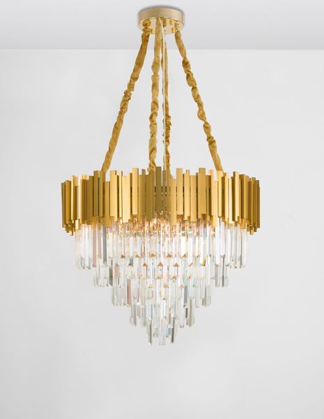 Nova Luce GRANE Pendelleuchte E14 12-fach Gold 120x73cm dimmbar 9050110