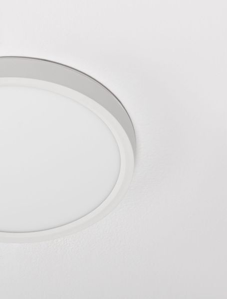 Nova Luce DIXIE LED Deckenleuchte Weiß 18W Steuerbare Lichtfarbe 2,5x22cm 9060186