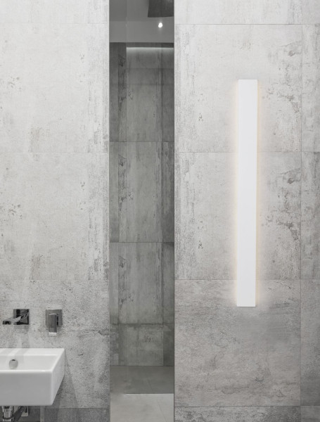 Nova Luce SELINE LED Wandleuchte Weiss 36W Warmweiss 90x2,7x7,5cm 9060914