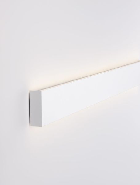 Nova Luce SELINE LED Wandleuchte Weiss 36W Warmweiss 90x2,7x7,5cm 9060914