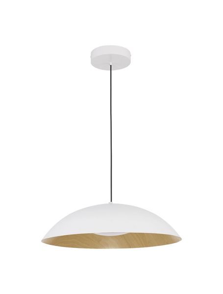 Nova Luce GLIM LED Pendelleuchte Weiß 42W Warmweiss 120x58cm dimmbar 9081280