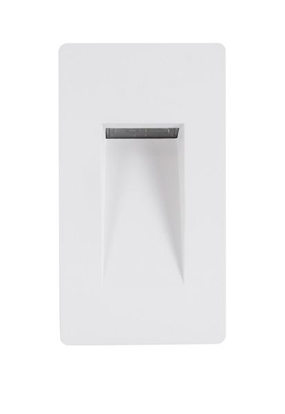 Nova Luce COVE LED Wandeinbauleuchte Weiß 1,5W IP54 Warmweiss 7,44x5x14cm 9083021