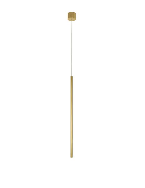 Nova Luce ELETTRA LED Pendelleuchte Messing 5W Warmweiss 200x1,5cm 9088104
