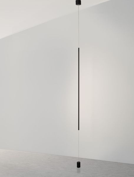 Nova Luce ELETTRA LED Pendelleuchte Schwarz 20W Warmweiss 300x7cm 9088109
