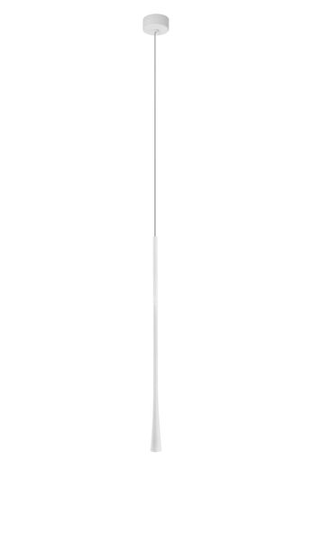 Nova Luce GOCCIO LED Pendelleuchte Weiss 6W Warmweiss 160x3cm 9102592