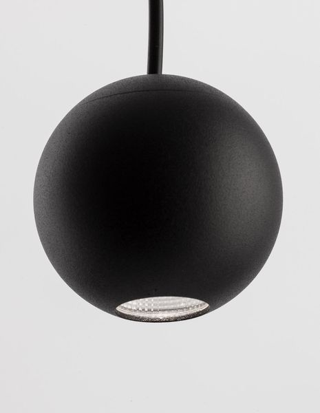 Nova Luce NOCCI LED Pendelleuchte Schwarz 4W Warmweiss 158x5cm 9103212
