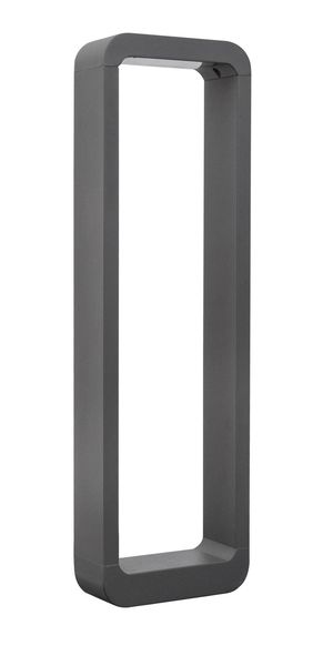 Nova Luce NED LED Wegeleuchte Grau 6W IP54 Warmweiss 15x6x50cm 9104022
