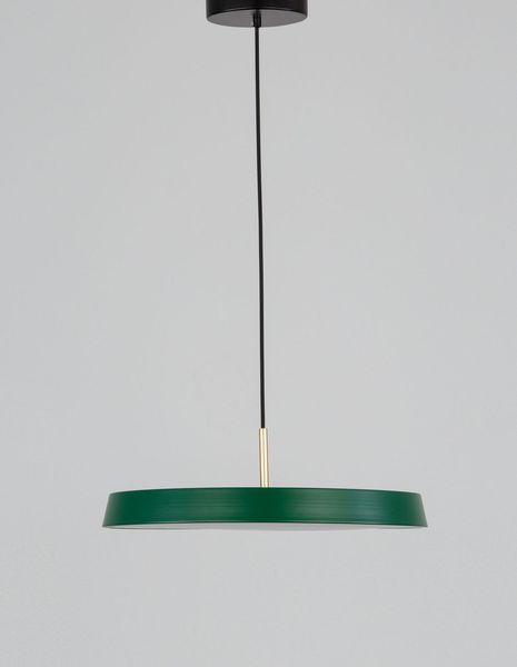 Nova Luce VETRO LED Pendelleuchte Grün 35W Warmweiss 120x50cm 910623