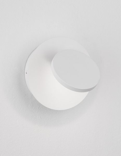 Nova Luce OTTO LED Wandleuchte Weiß 5W Warmweiss 12x8x12cm 9139805