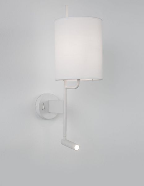 Nova Luce YAMA Wandleuchte E27 2-fach Weiß 15W Warmweiss 18x29,7x57,5cm 9180511
