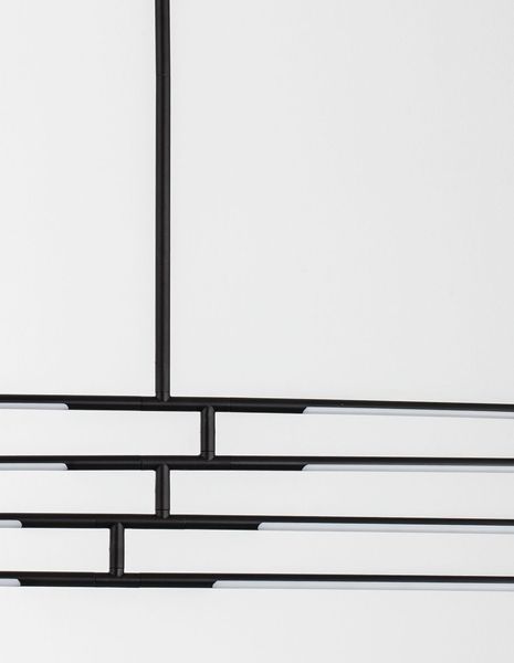 Nova Luce RACCIO LED Pendelleuchte Schwarz 48W Warmweiss 84x80x81cm dimmbar 9180780
