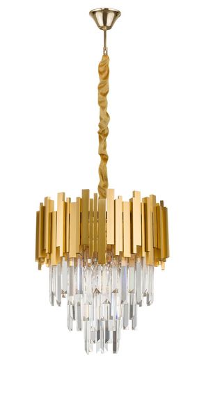 Nova Luce GRANE Pendelleuchte E14 4-fach Gold 120x40cm dimmbar 9181100