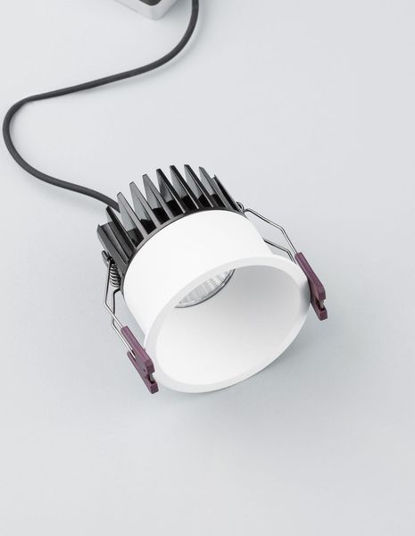 Nova Luce BLADE LED Einbauspots Weiß 12W IP65 Warmweiss 7,8x7,8x7,5cm 9232116