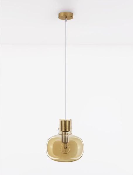 Nova Luce CINZIA Pendelleuchte E27 Gold 178x22cm dimmbar 9236650